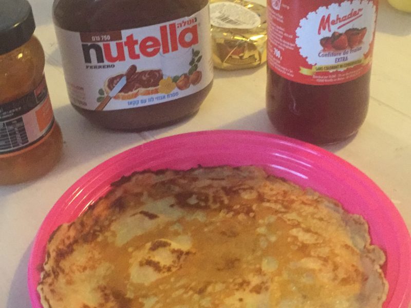 Crêpe sans gluten (cacher lepessah)