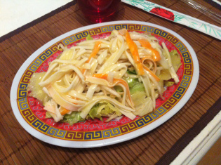 Salade Chinoise Poulet (ou Surimi)