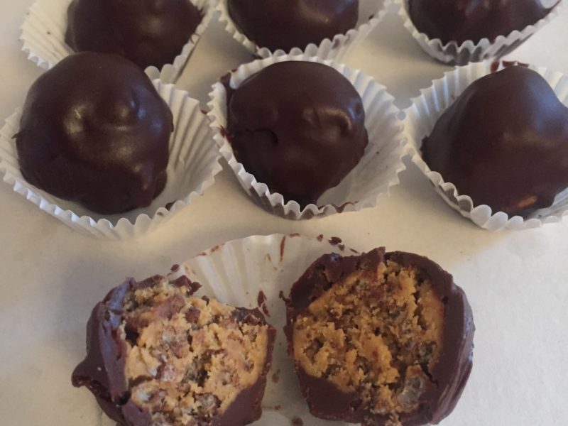 Bouchée peanut choco crispy