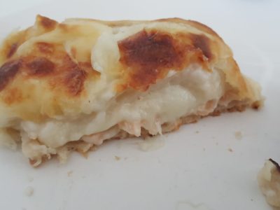 Croque monsieur saumon