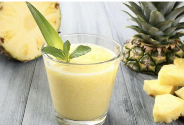 Smoothie « Brûle graisses » thé vert et Ananas