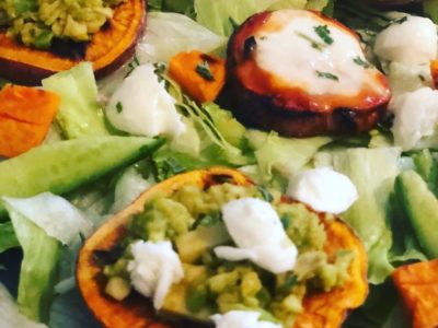 Sweet potatoes toast